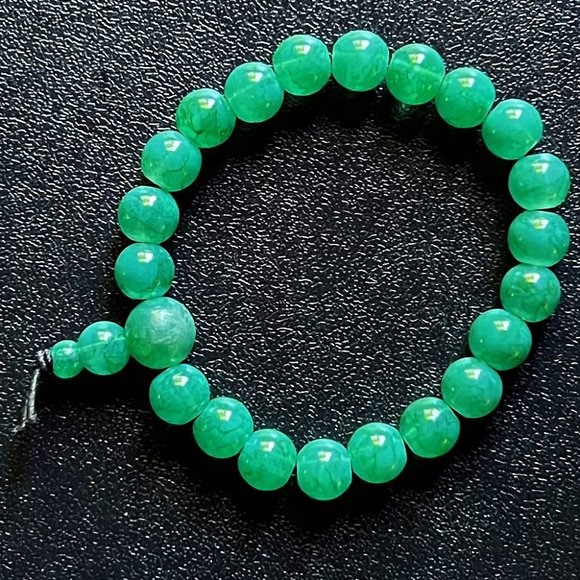 Unisex Gemstone Stretch Bead 5-Bracelet Bundle - Picture 6 of 7